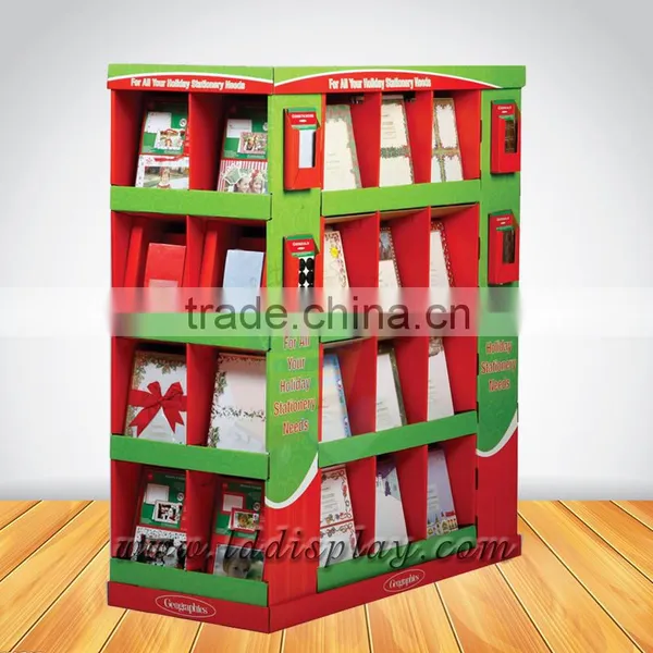 Custom Various Styles Cardboard Book Display Stands photo-2