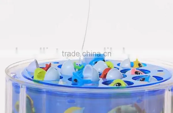 Fishing Interactive Game Toy for Kids,B/O Music Fishing Toy Game photo-4