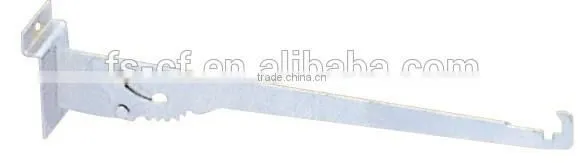 K08 Wood board shelf bracket support shelf brackets chrome display bracket