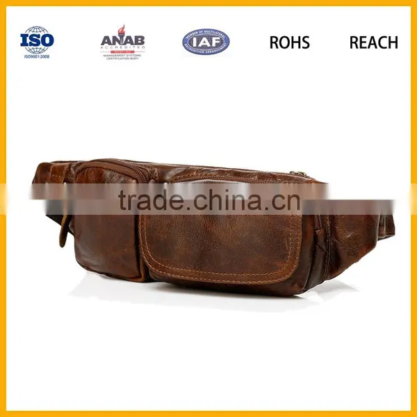 Custom Design Light Weight Canvas Travel Waist Bag for Men photo-2