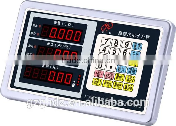 1000kg Precision Electronic Price Computing Wheel Platform Scale Stainlss Steel Indicator photo-3