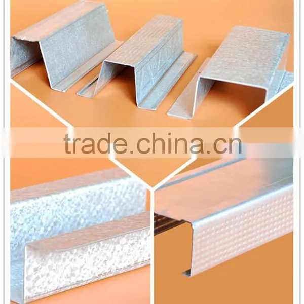 Metal Stud/ceiling Metal Stud/gypsum Drywall Metal Stud/dry Wall Metal Stud Sizes for Drywall Partition photo-4