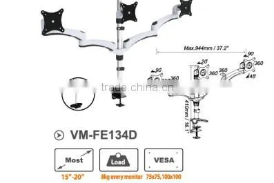Triple Monitor Stand Monitor Mount Lcd Monitor Mount photo-2
