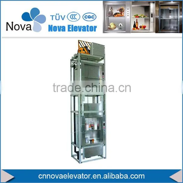0.4m/s Dumbwaiter Elevator/Small Food Elevator with AC Driver