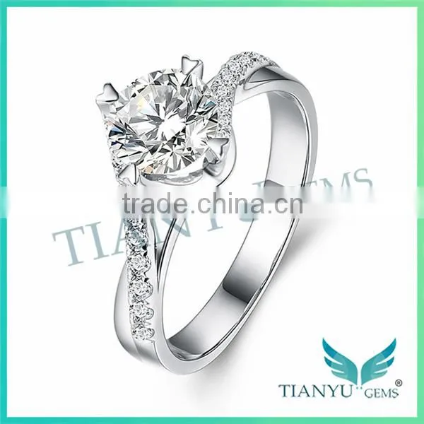 Fashion Style Jewellery 925 Sliver Finger Ring Lady's Wedding Ring photo-2
