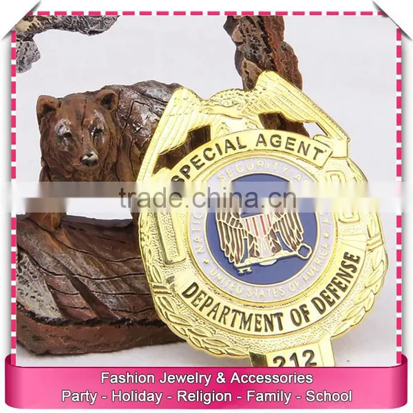 Imitate Silver Brooches for Men, Low Price Men's Brooch Pin photo-3