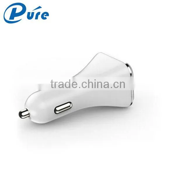 Universal Double Speed Fast Charge Output DC 5V 4.8A USB Charger Portable Dual Port Micro Car Charger photo-5