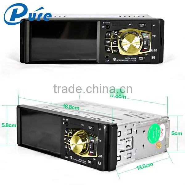 AUX Car MP5 Player Cheap Car MP5 Player Video Player Car MP5 Player 4.1 Bluetooth Rearview MP5 Player photo-5