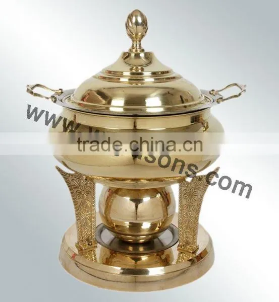 New Handmade Beautiful Chafing Dish for Sale | Top Quality Chafing Dish | New Design Chafing Dish | Brass Made Chafing Dish photo-5