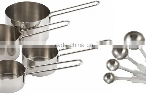 4 Pcs Set 60ml80ml125ml250ml Stainless Steel Measuring Cup photo-5