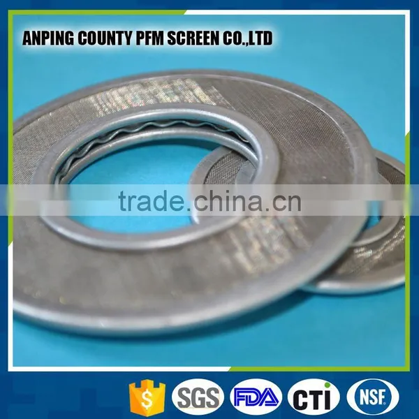 Fine Stainless Steel Wire Mesh Filter Disc photo-2