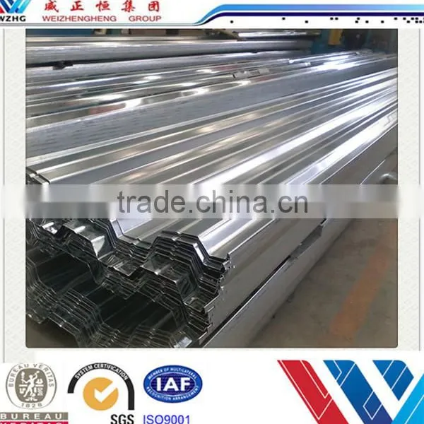 Full Hard Metal Decking Sheet Steel Structure gi Corrugated Floor Decking Sheet photo-4