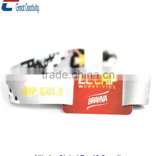 NFC Fabric Direct Thermal Wristband F08 Chip photo-2