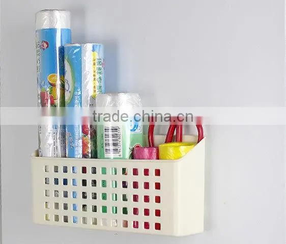 Refrigerator Microwave Magnetic Storage Basket photo-2