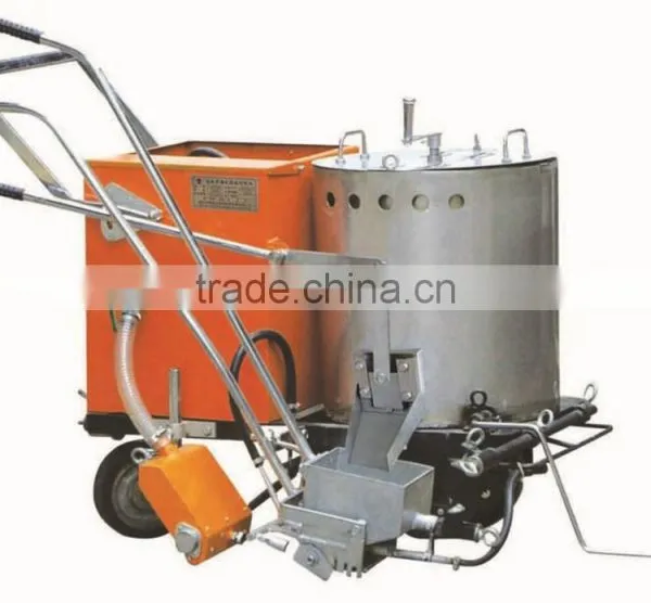 Traffic Paint Pavement Line Road Hand-push Road Marking Paint Machine for Sale photo-2