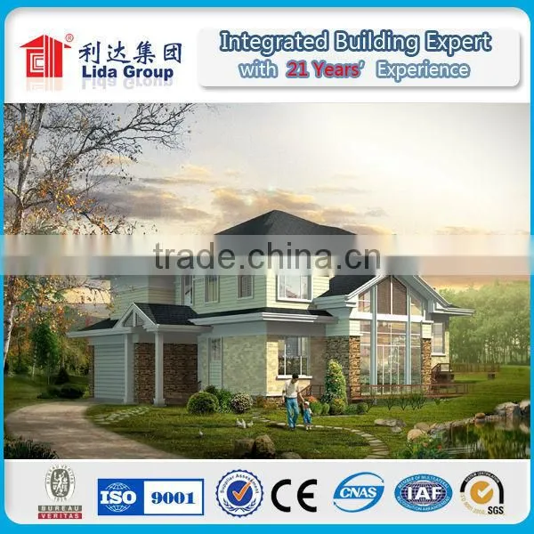 Prefabricated Luxury Modern Steel Villa Sale/ Prefab House photo-2