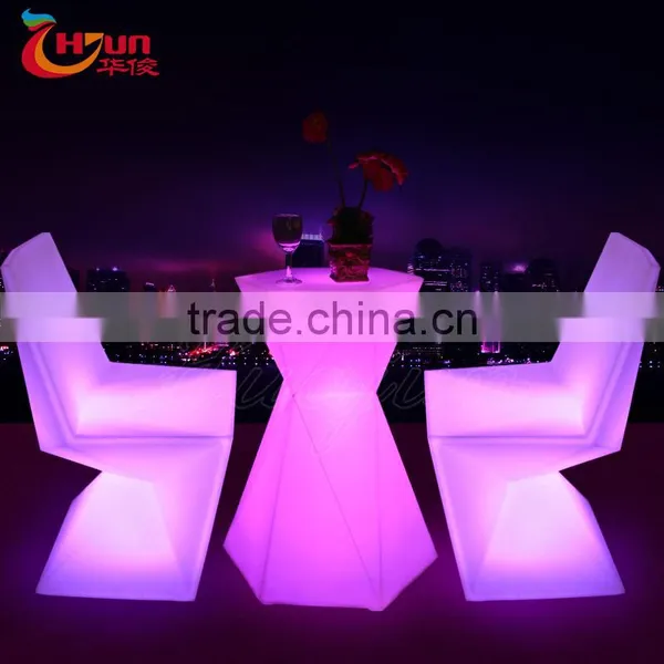 Led RGB Glowing Dining Chair& for Resturance Lighting Chairs photo-6