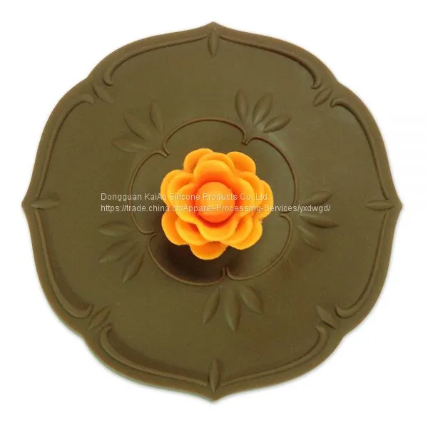 Anti-dust Silicone Cover Lids For Mug Cup photo-3