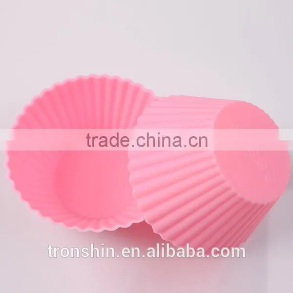 Reusable Silicone Cup Cake Molds/cup Cake Silicone Moulds photo-2