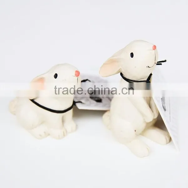Custom Resin Bunny Figurine Christmas Ornament photo-2