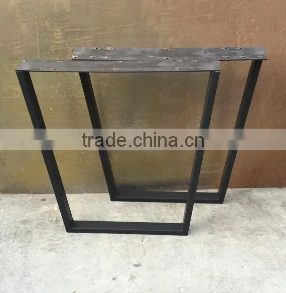 Factory Price Coffee Table Trapezoid Metal Bases for Wooden Funiture photo-3