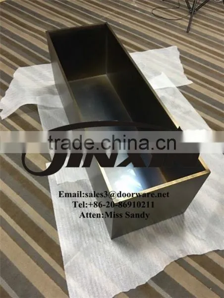 Stainless Steel Galvanized Flower Vase photo-3