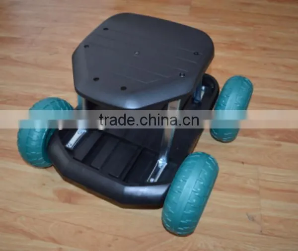 Garden Work Seat Cart With Plastic Storage Tray TC4501P photo-4
