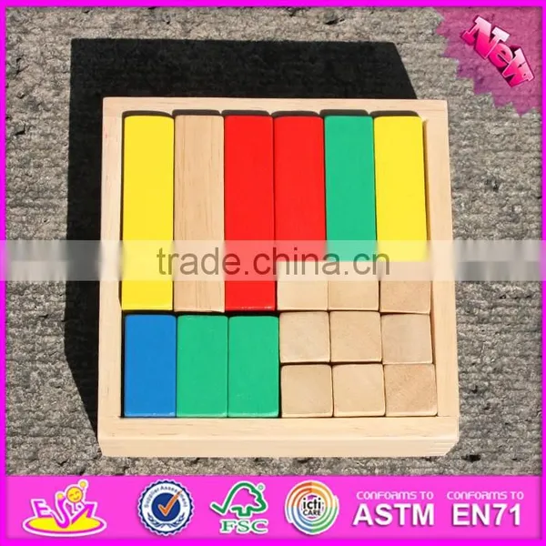 2017 Best Design 18 Pieces Funny Boys Wooden Building Toys for Sale W13A116-S photo-3