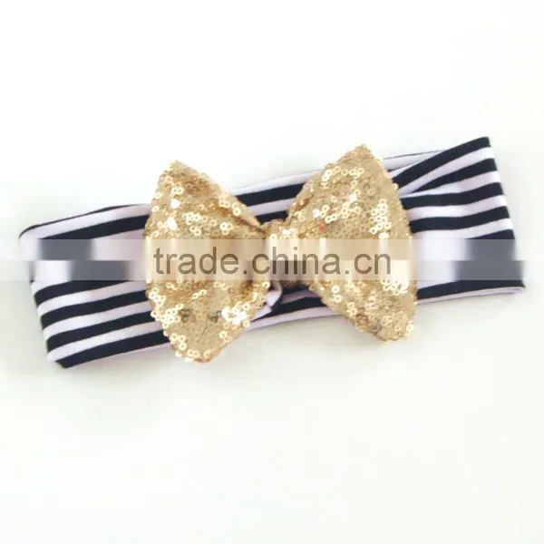 Hot Sale ! Wholesale Boutique Cute Designer Baby Headbands Beby With Hair 2016 photo-3