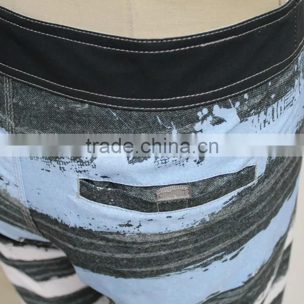 Boardshorts Bali Stripe Mens Swimwear 100% Polyester Shorts photo-2