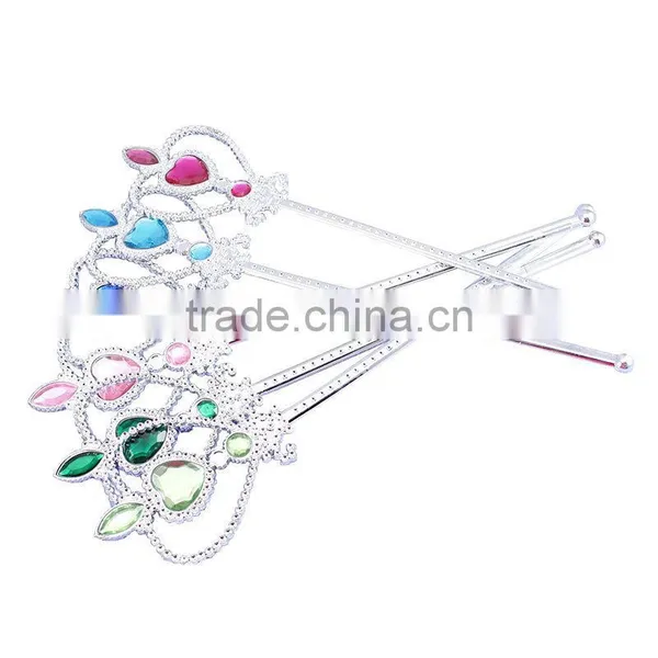 Tiaras and Crowns Set With Glove and Wig photo-6