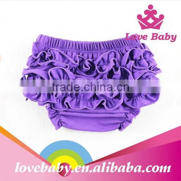 OEM Factory Cotton Baby Bloomer Ruffle Shorts Wholesale Kids Underwear photo-3