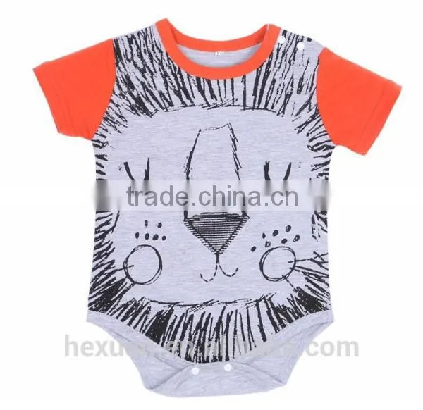 Cotton Short Sleeve Baby Romper New Born Clothing Summer Baby Gift Baby Jumpsuits Cute Animal photo-5