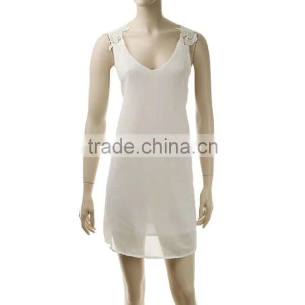 Fashion Sex Woman One-piece Chiffon Dress photo-3