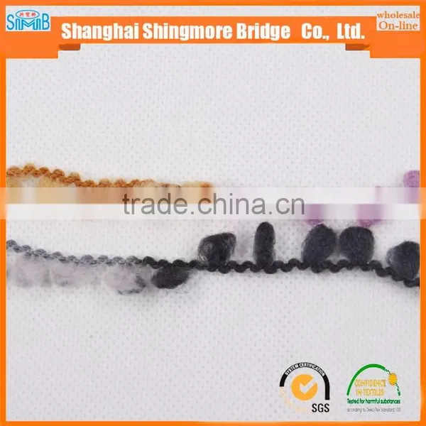 Chiina Fancy Yarn Supplier Cheap Sales High Standard 100% Polyester Boucle Yarn With Balls for Knitting photo-4