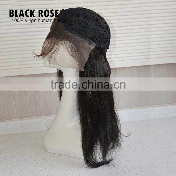 Brazilian Lace Frontal Wigs 100% Brazilian Remy Human Hair Wigs for Women photo-6