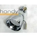 Contemporary Brass Wall Mount Bathroom Sink Faucet Mixer Taps HN-5B09 With Three Holes