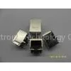 10 / 100BASE 1 * 1 Tab Down Transformer RJ45 Network Connector With LED no EMI
