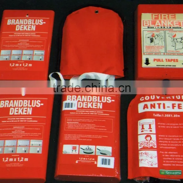 Fire Resistant Fiberglass Fire Blanket