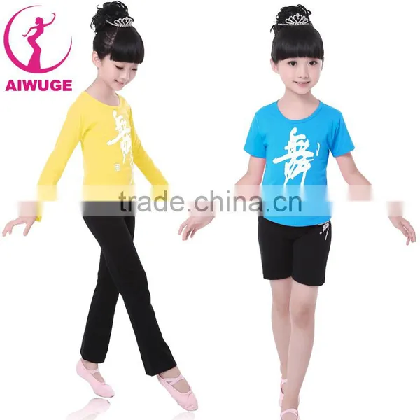Girls Kids Outdoor Sportwear Custom Sports Tracksuits Dance Training Wear photo-3