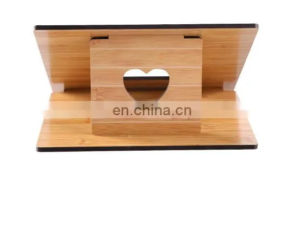 Simple Design Custom Logo Wood Office Gift Wooden Laptop Desk With Best Selling photo-2