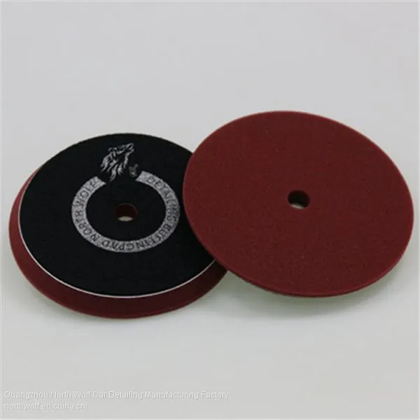 Buffing & Shine Sponge Foam Polishing Pads 6inch Orange Color photo-4