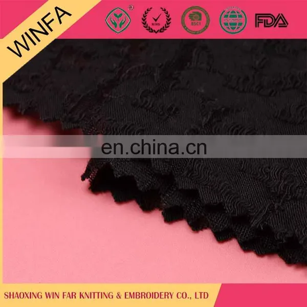 Latest Pattern Multi-purpose Jacquard Poly Knit Fabric photo-3