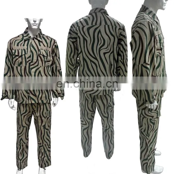 Camouflage Tactical Military Uniform for Army With 100% Cotton Ripstop Pants photo-2