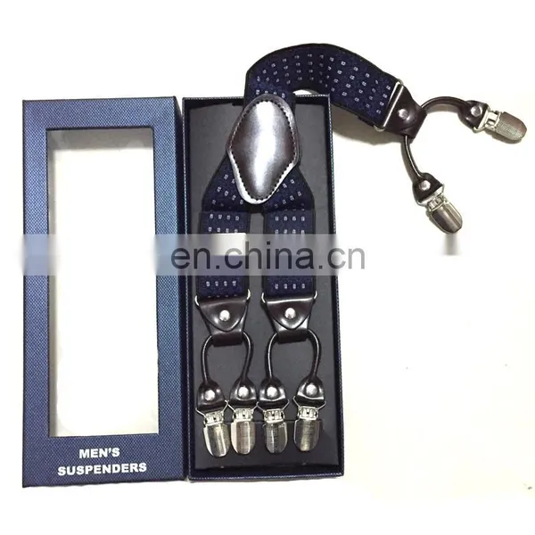 Wholesale Fashion High Quality Men's Colorful Suspenders photo-4