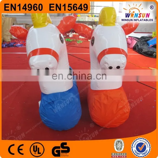 Inflatable Pony Jumping Animal Inflatable Animal Toys for Kids photo-4