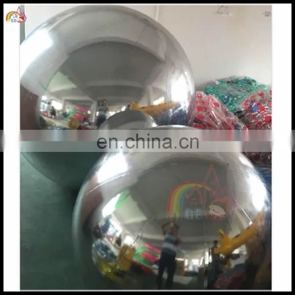 Best Price Giant Inflatable Hanging Mirror Ball Christmas Party Event Mirror Ball Silver Hanging Decoration photo-4