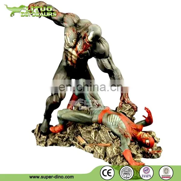 FRP Zombie Girl Life Size Statue for Sale photo-4
