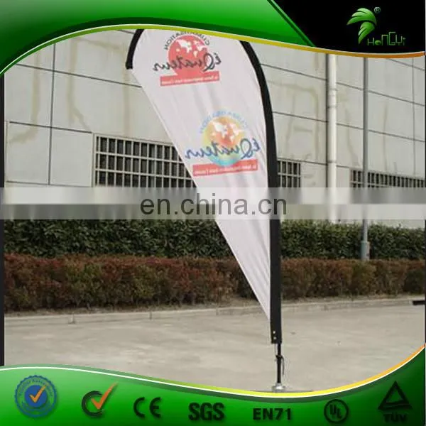 Custom High Quality Promotion Feather Flag Flying Flags and Banners With Water Bag photo-4