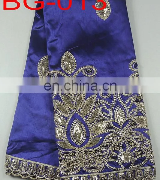Wholesale Fancy African Silk George Lace(BG-009) photo-5
